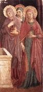 GOZZOLI, Benozzo Women at the Tomb (detail) sdg oil on canvas